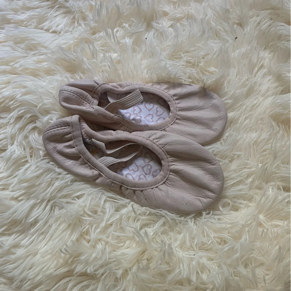 Bloch children’s Giselle ballet shoes sz9.5 - Picture 4 of 5